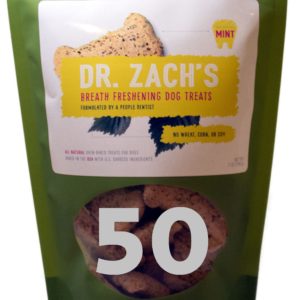 Dr. Zach's All Natural Breath Freshening Dog Treats